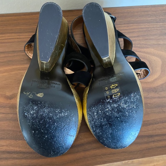 Marc by Marc Jacobs Black Gold Platforms - Picture 10 of 11